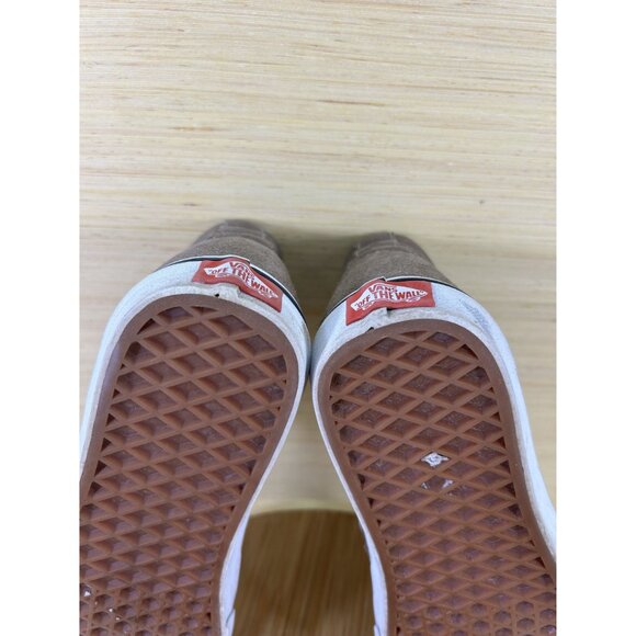 Vans Sk8 Hi Falcon White Leather Athletic Shoes Unisex Womens 8 - Picture 9 of 9